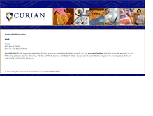 Tablet Screenshot of curianclearing.com